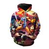 Толстовки с капюшоном в стиле аниме Thundercats, толстовка с 3D принтом для мужчин и женщин, модная толстовка большого размера, пуловер в стиле Харадзюку в стиле хип-хоп, детское пальто для мальчиков