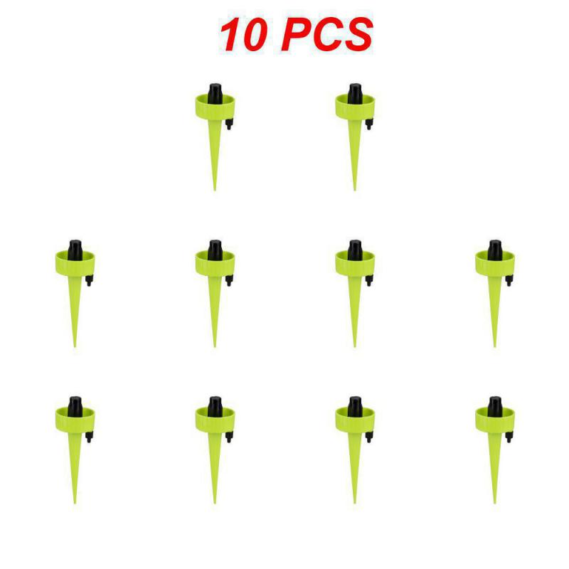 1~10PCS Drip Irrigation Automatic Plant Flowerpot Waterers System Adjustable Water Spikes Taper Plants Pot Automatic Houseplant