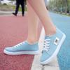 Canvas Shoes New Women's Spring Little White Shoes Flat Baseplate Shoes Lazy Shoes Half a Tray