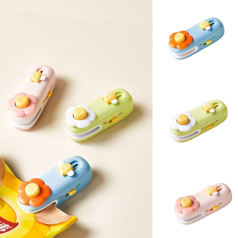 Plastic Heat Sealer Handheld Food Sealer Clip Cute Mini Sealing Machine Food Storage