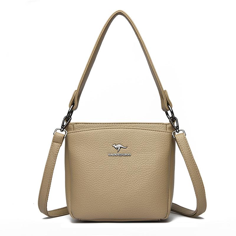Women's Bag Crossbody Bag Women's Shoulder Bag Women Middle-aged Women Multi-layer Small Square Bag