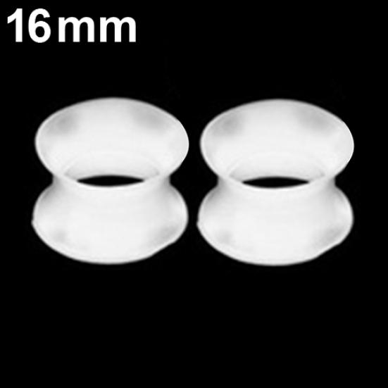 1 пара силиконовых тоннельных ушных вкладышей с двойным расклешенным седлом, манометр унисекс