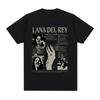 Singer Lana Del Rey T Shirt Ultraviolence Music Album T Shirt Vintage Hip Hop Streetwear Short Sleeve Plus Size T Shirt Women