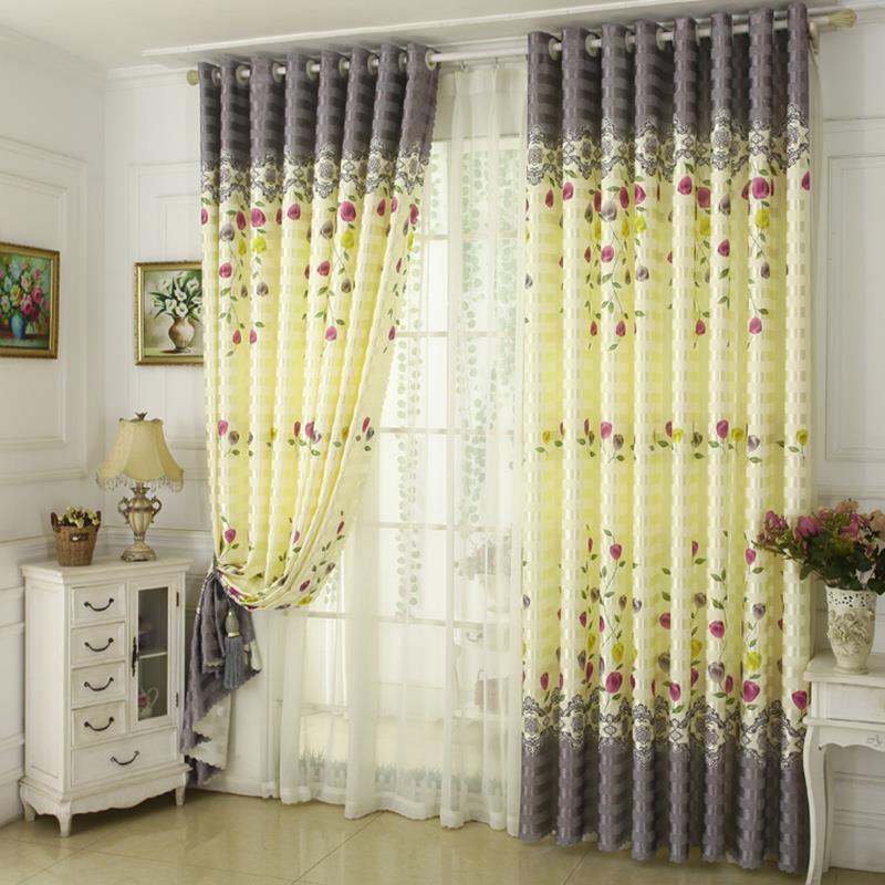Маленькие свежие шторы в китайском стиле в сельском стиле, спальня, гостиная, шторы для эркера, солнцезащитная ткань, простые шторы напрокат
