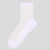 Men's Summer Thin Fashion Solid Color Business Cool Breathable Tube Socks