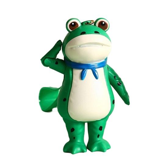 1/2 шт. Брелок Лягушка Декор Мультяшный Шарм для Рюкзака Кошелька Реалистичная Текстура Лягушки