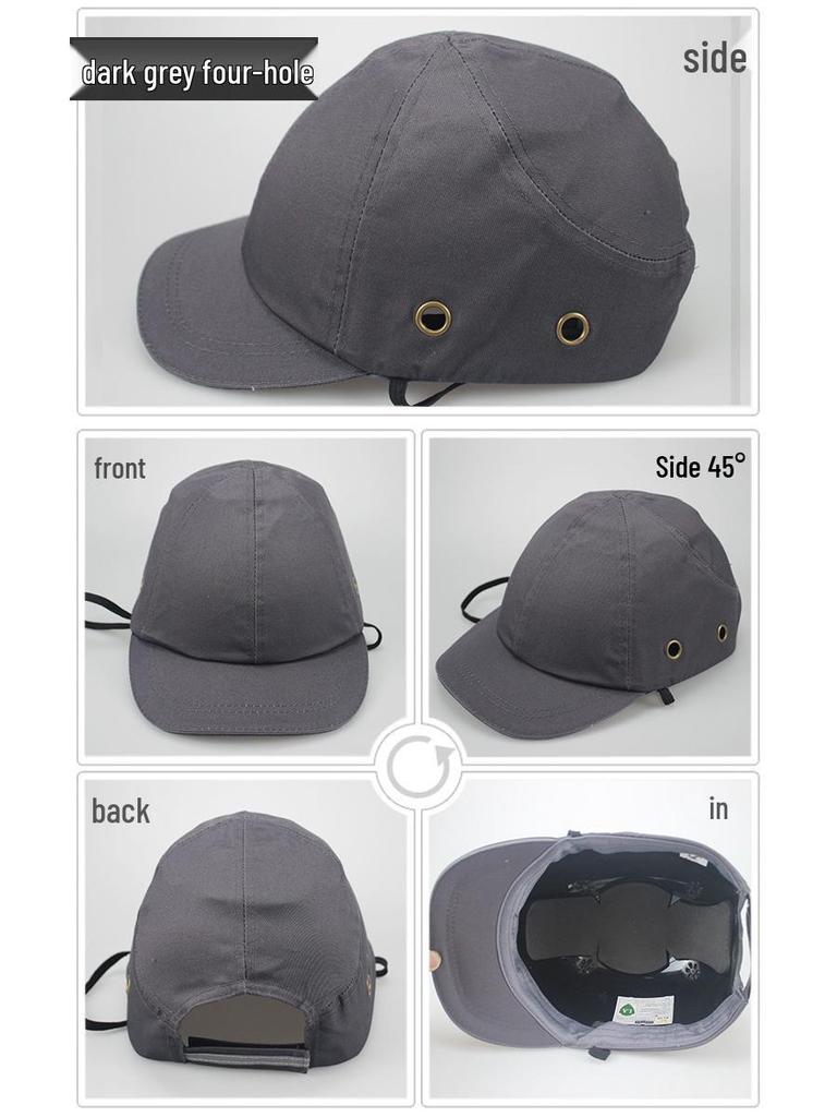 Дышащая Легкая Ударопрочная Защитная Каска с Возможностью Вышивки