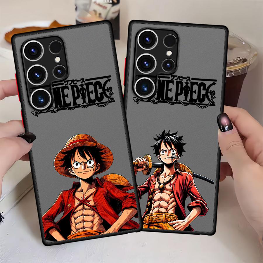 Аниме One Piece Луффи Крутой Чехол для Samsung Galaxy S23 FE S24 Plus S20 FE Note 20 Ultra 10+ S25 Ultra S26 S21 S22 Funda Задняя