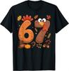 67 Thanksgiving Смешная индейка Thanksgiving 67 Футболка с индейкой
