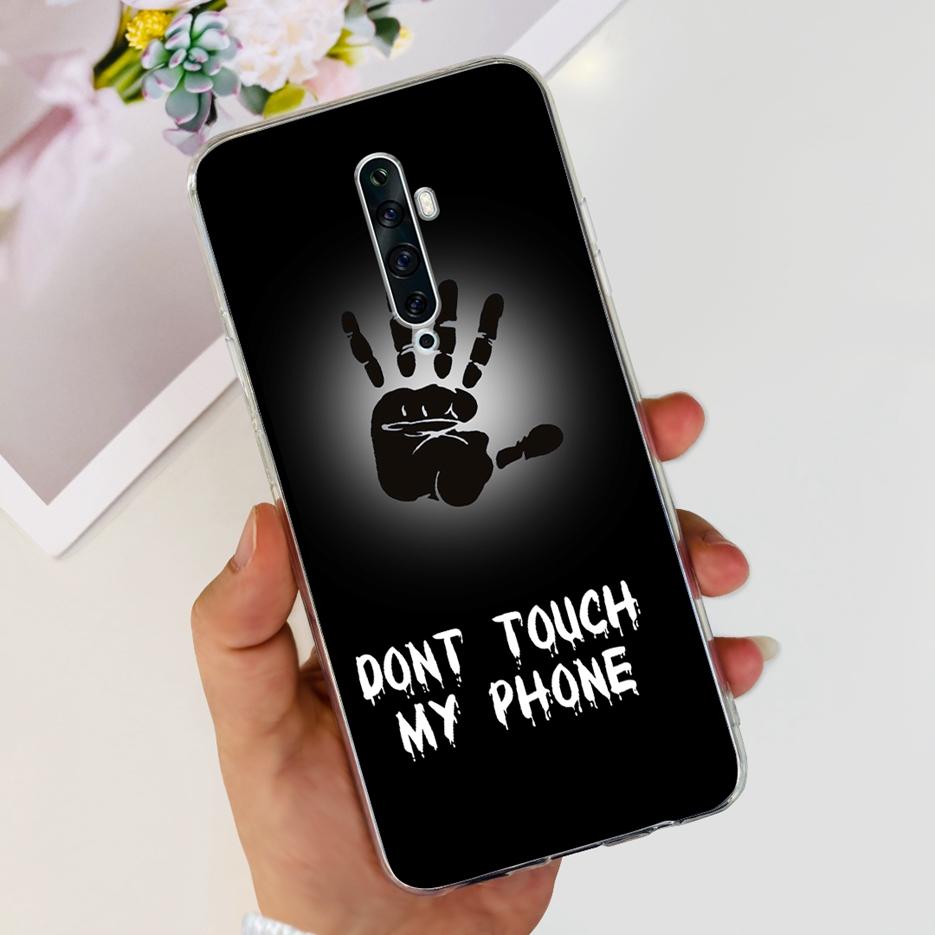 Чехол для Oppo Reno 2 2F 2Z Роскошный Расписной Чехол Прозрачный Силиконовый Чехол для Телефона Для Oppo Reno2 F Reno 2Z Reno2 Reno2F Reno2Z Мягкие Чехлы