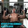 Dumbbell Spotter Hook Chest Shoulder Bench Press Hanging Dumbbells To Barbells Metal Safety Hanger Barbell Attachment Gym Workout Accessories