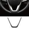 Carbon Fiber For BMW G30 5 Series 2018- Car Steering Wheel Sticker Trim Cover Sticker Inner Auto Accessories