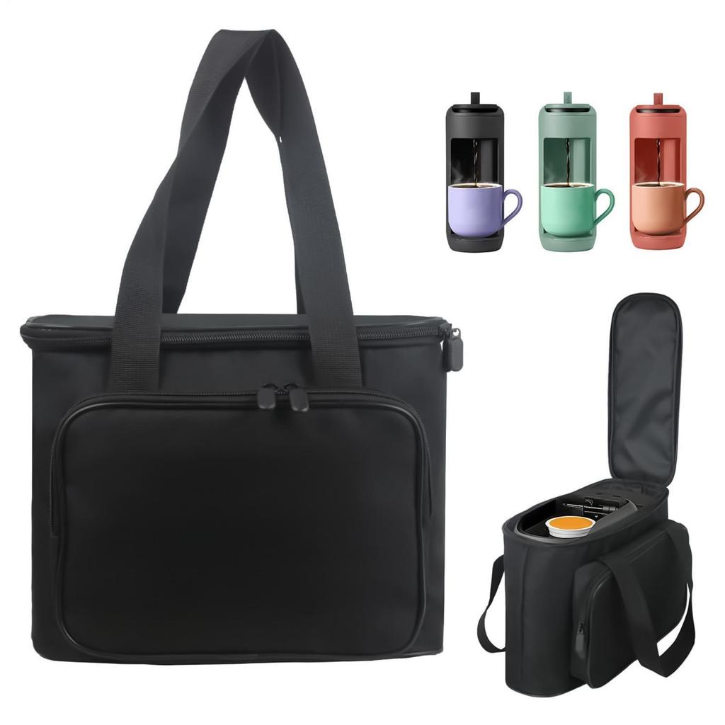 Дорожная сумка для кофеварки Oxford Carrier Tote с несколькими отделениями, сумка для кофеварки на одну порцию для деловых поездок, на открытом воздухе
