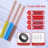 Soft Two-Core Sheathed Wire Power Cord (1/1.5/2.5/4/6 sq mm) – White