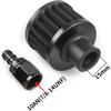 15Mm Fuel Cell Breather/Vent Air Filter 10AN Female Fitting Kit