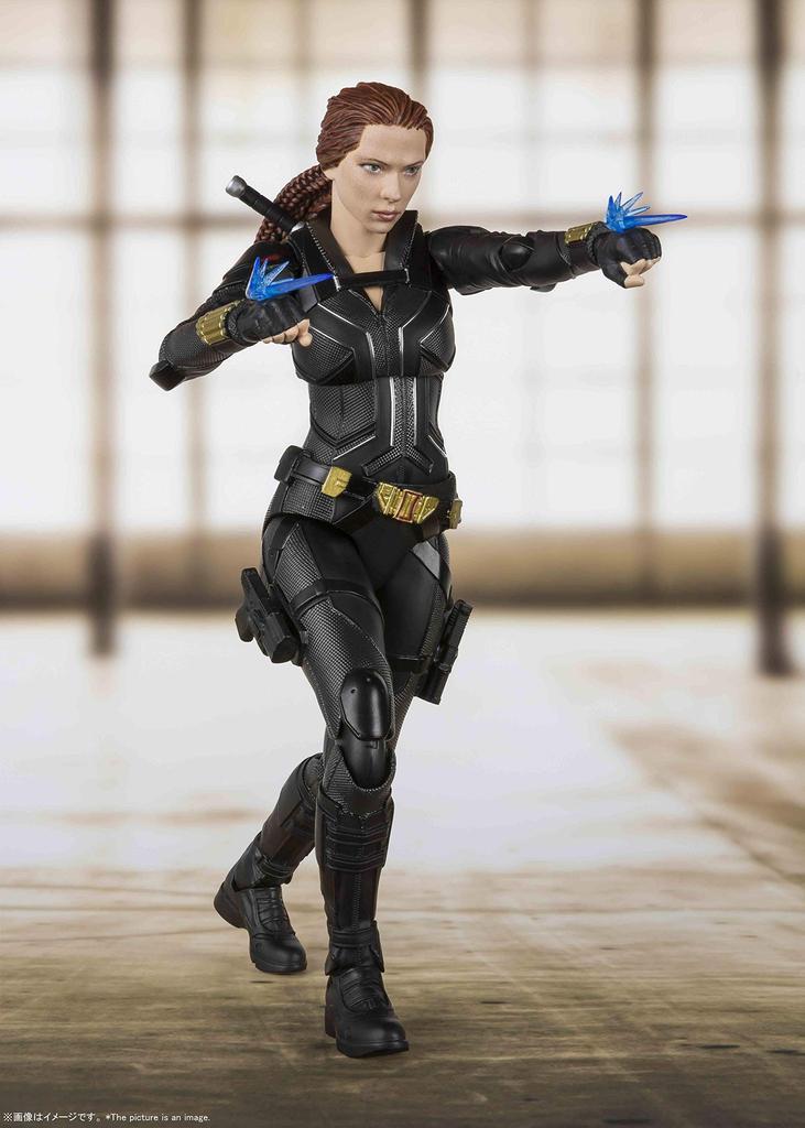 TAMASHII NATIONS MARVEL Black Widow 145mm Painted Movable Figure S.H.Figuarts (Black Widow) Approx. ABS&PVC