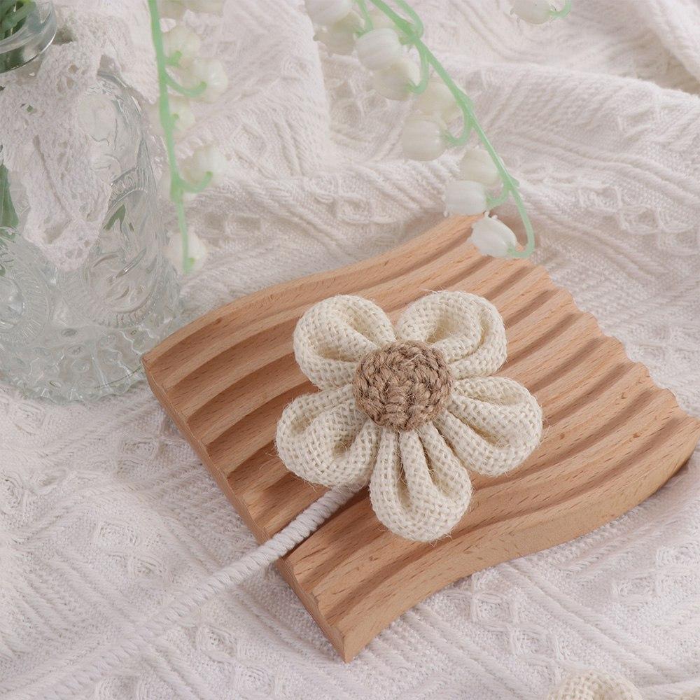 Простые в использовании цветочные завязки для штор, сделанные вручную, ремни для штор с рисунком, подхваты для штор