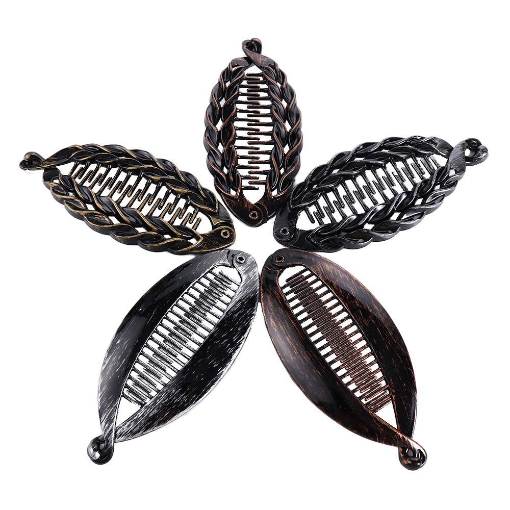 Модные заколки-бананы, заколки-рыбки, заколки-рыбки, шпильки, заколки для волос, когти для волос