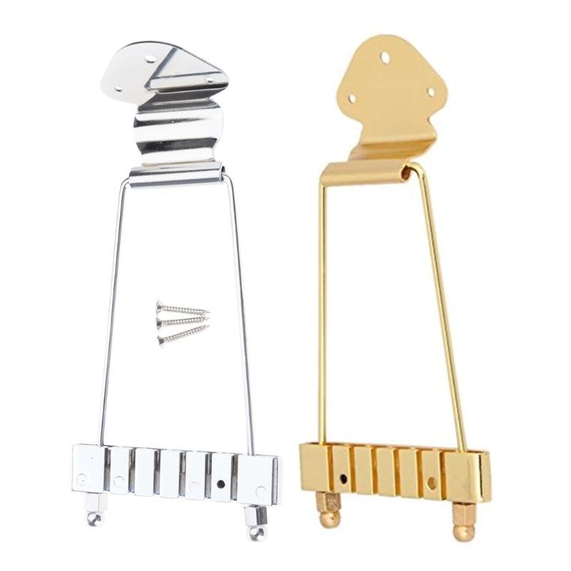 6 String Electric Guitar Trapeze Tailpiece Bridge Short Guitar Tailpiece Bridge