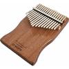 ONETONE One-Tone Kalimba (Thumb Piano) 17-Key Beginner Set, Solid Mahogany, OTKLS-01MH (Includes Case, Cloth, Finger Stalls, Key Stickers, Adjustment
