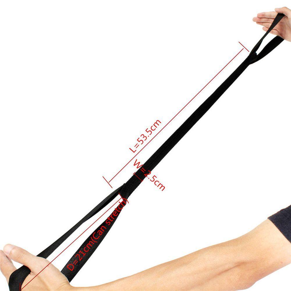 Sports Fitness Exercise Elastic Pilates Stretch Rope Yoga Strap Yoga Mat Bundling Belt Tension Rope
