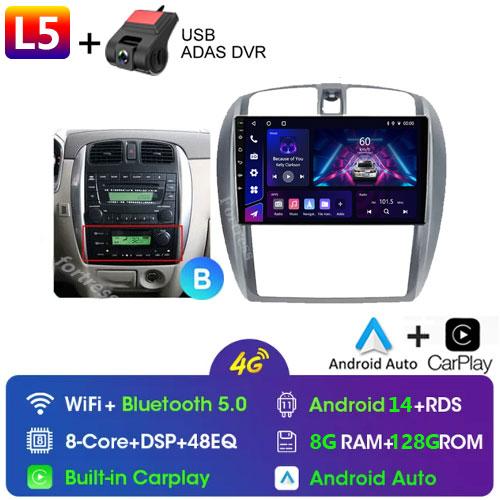 Fortress 8G+128G QLED автомобильное радио для Mazda 323 BJ 2000-2003 мультимедийный видеоплеер автонавигация Android 13 2din DVD головное устройство