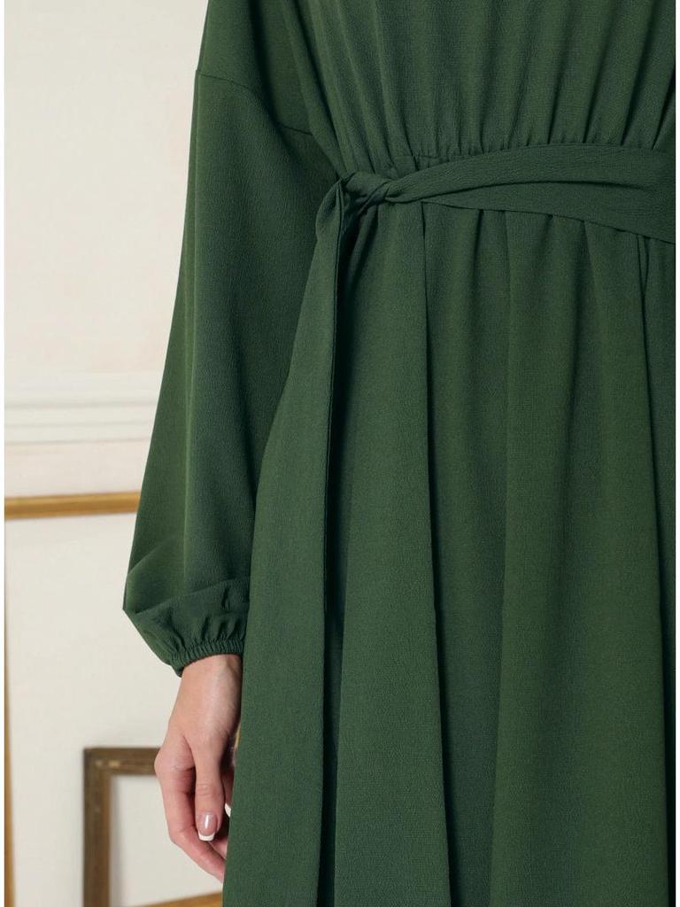 Batwing Sleeve Abaya: 2021 Middle Eastern Women's Long Dress