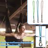 0.6m Stainless Steel Heavy Duty Hook And Loop Swing Suspension Rope Hammock/ Hanging Chair Connection Rope Outdoor Swing Yoga Rope