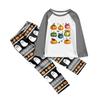 Halloween Day  Prints Family Matching Long Sleeve Tops+Pants Set Family Matching Sets