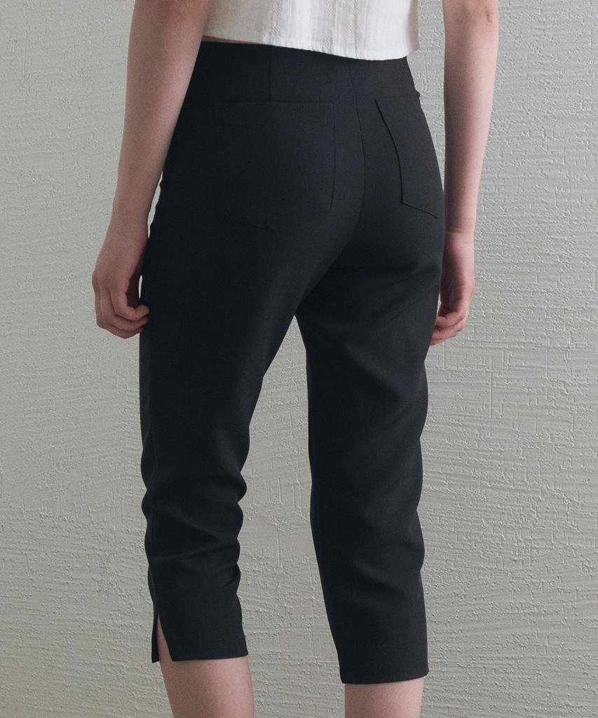HAINT Blair Basic Band Capri Pants_Black