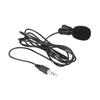 3.5mm Lavalier Microphone Hands-Free Mini Wired Collar Clip Mic for PC Laptop Videography Video Conferencing Vlogging