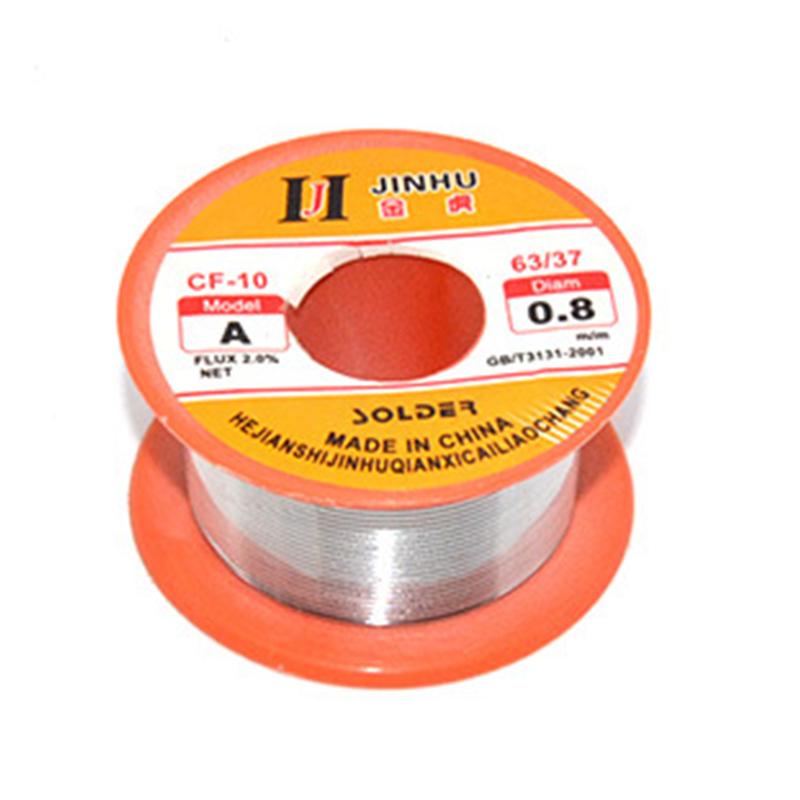 Высокочистый оловянный припой 50 г проволочный припой с флюсом канифольным сердечником оловянная проволока для ремонта низкотемпературный