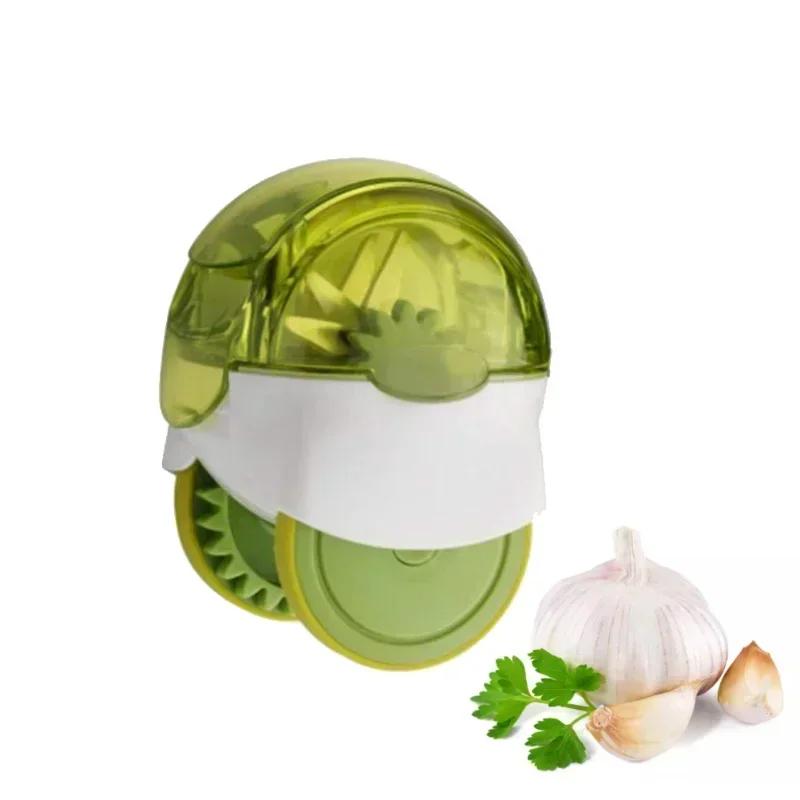 Creative Garlic Chopper Machine Roller Garlic Grinder Grater Chopper Vegetable Grinding Tools Cooking Accessories Kitchen Gadget