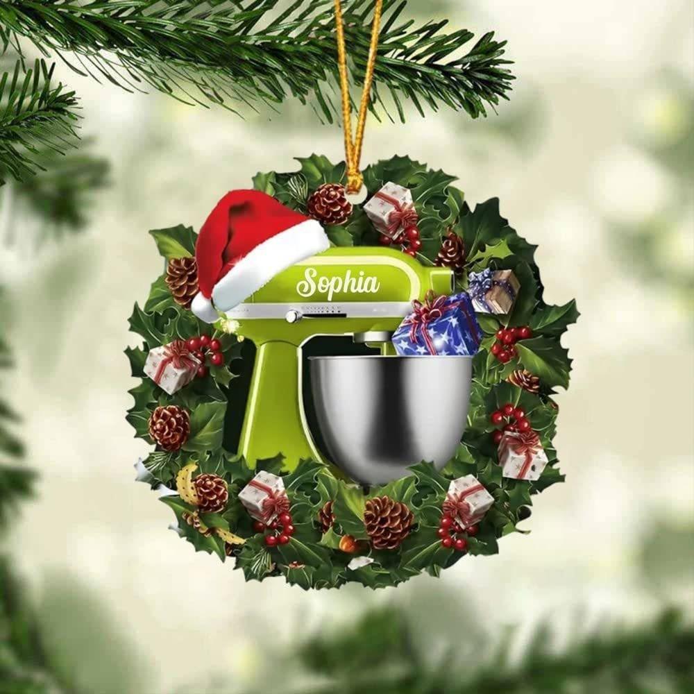 Уникальный акриловый брелок-миксер для выпечки Стильный праздничный декор для рождественских елок