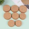 2Pcs/Lot Lab Top Dia 74Mm-103Mm Wood Big Cork Thermos Bottle Stopper Essential Oil Pudding Glass Bottle Lid
