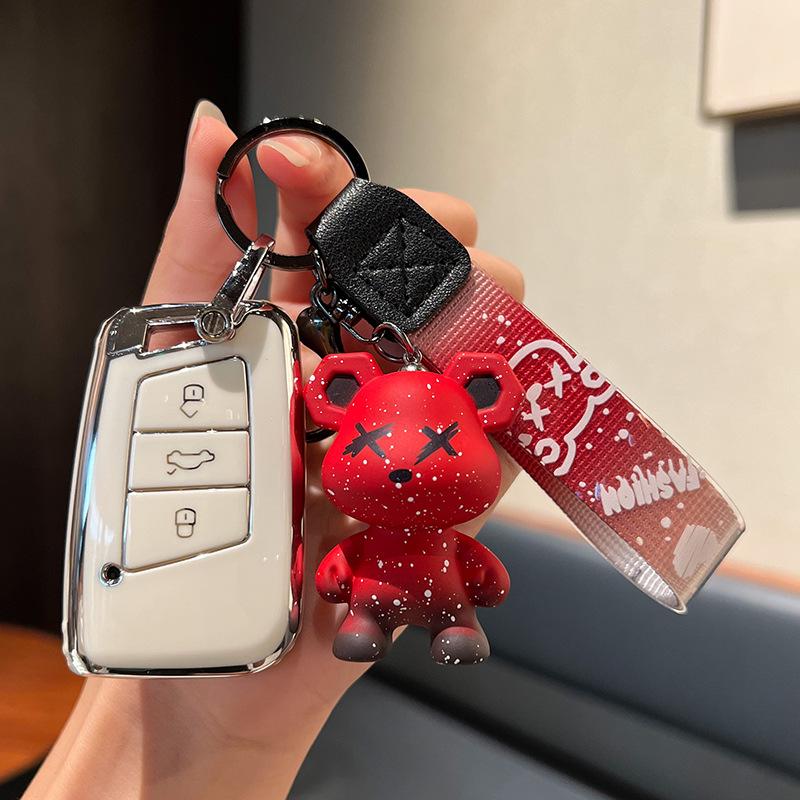 Чехол для ключа для Volkswagen Bora, Sagitar, Polo, Tiguan, Tanyue, Lingdu, Lavida, Tange, Jialv