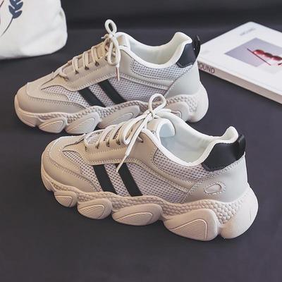 Кроссовки Korean Dad 2024: Женская универсальная весенняя повседневная спортивная обувь