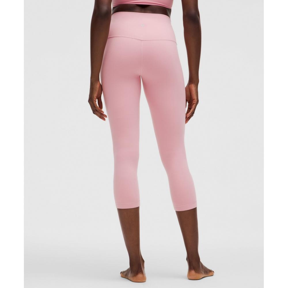 Lululemon Align High Rise Crop 23 Pink Tide