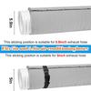 Portable Air Conditioner Hose Cover Wrap Easy To Install 3 Layers Insulated