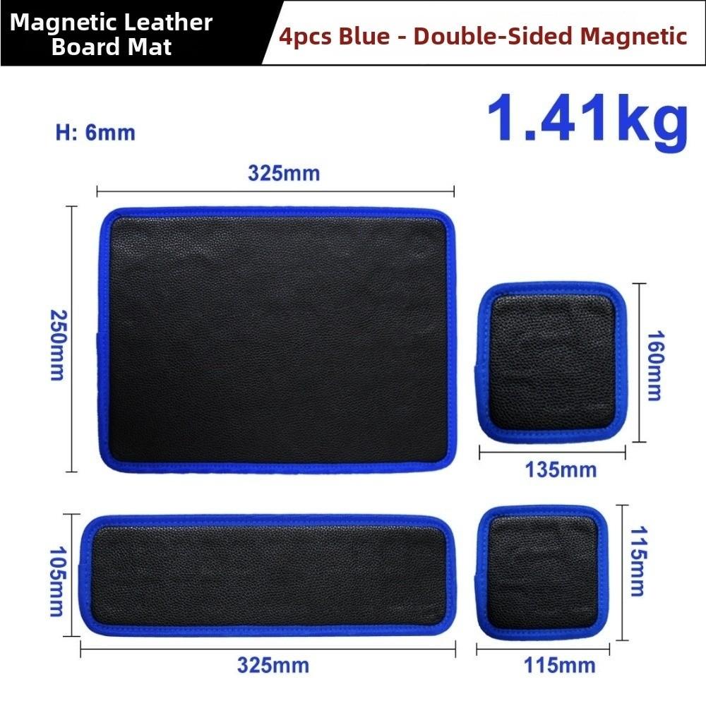 4 Sizes Magnetic Parts Holder Non-Slip Trays Screw Nut Organizer Work Tray  for Car Repair