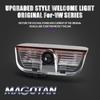 2pcs Car Door HD Welcome Light Laser Projector For Volkswagen VW Jetta Lavida Bora polo passat b6 b8 mk6 golf R Rline accessorie yzk045