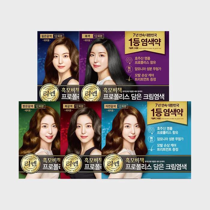 Rien_Rien Black Hair Secret Propolis Hair Dye (Select 1 of 5)
