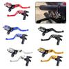 1Pair 22mm 7/8" Universal Motorcycle Hydraulic Brake Clutch Master Cylinder Reservoir Lever Adjustable Brake Clutch System