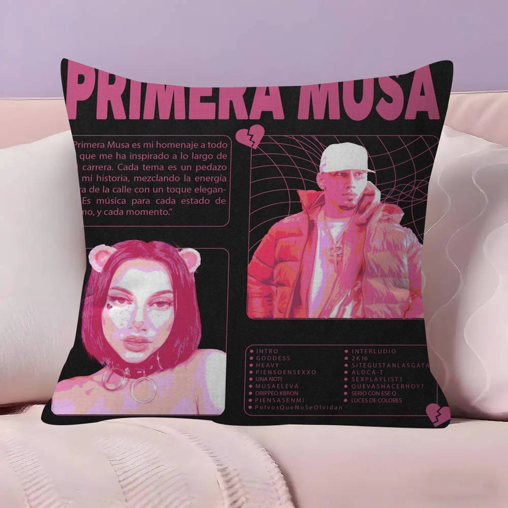 SINGER OOmar Courtz Album Pillow Cover Design cushion Cover decor Holiday Decorati