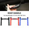 Hot New Car Grip Handle Rear Car Side Safety Grip Bar Assistant Grab Non-Slip Handle for Jeep Wrangler YJ JK TJ 1987-2018