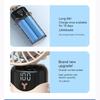 Мини-ручной USB-вентилятор Портативный бесшумный маленький вентилятор с интеллектуальным светодиодным цифровым дисплеем 6-скоростной складной перезаряжаемый вентилятор