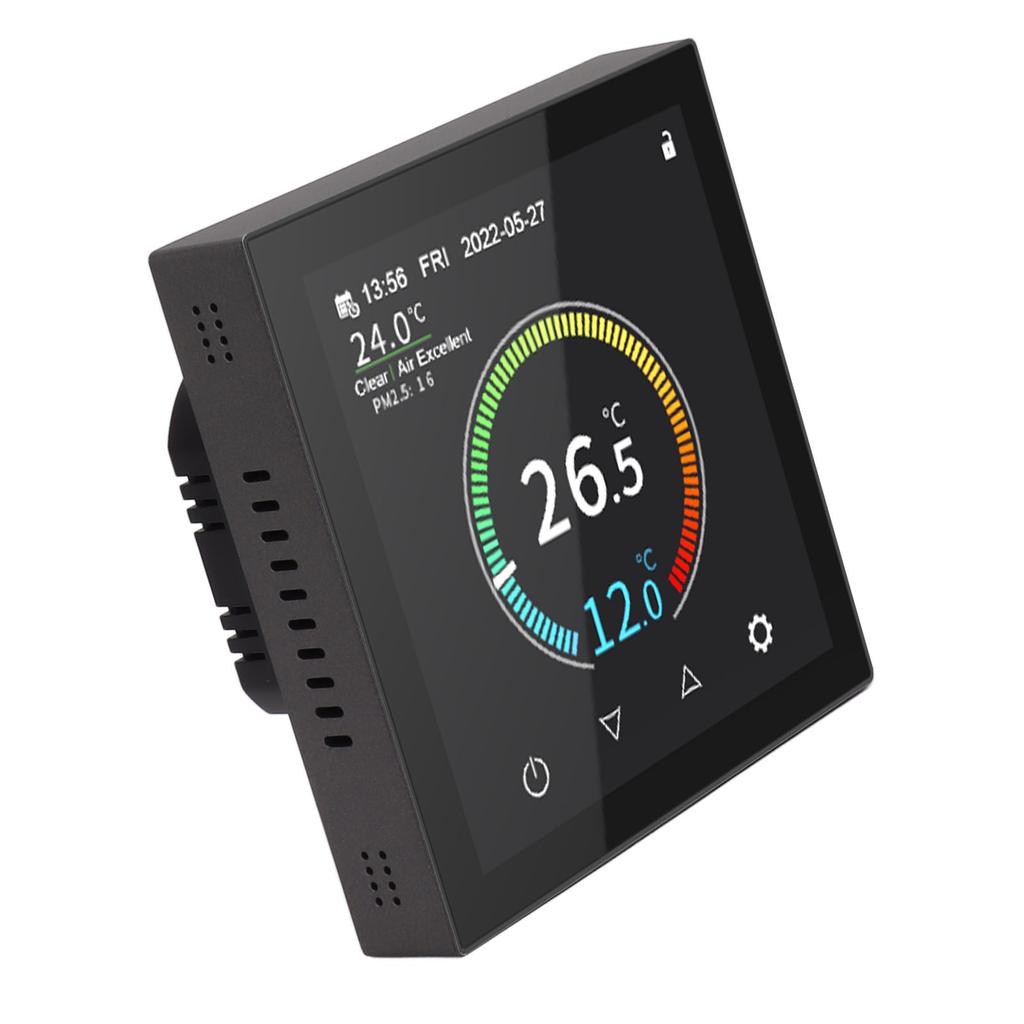 WiFi Smart Thermostat Цифровой термостат для отопления IPS-экран Настенное крепление Точный контроль температуры