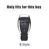 AABIC1 New TPU For Mercedes-Benz C260l Car Key Set New C-class E-class S-class GLC Bag GLE Buckle EQB Shell EQA High-grade Female