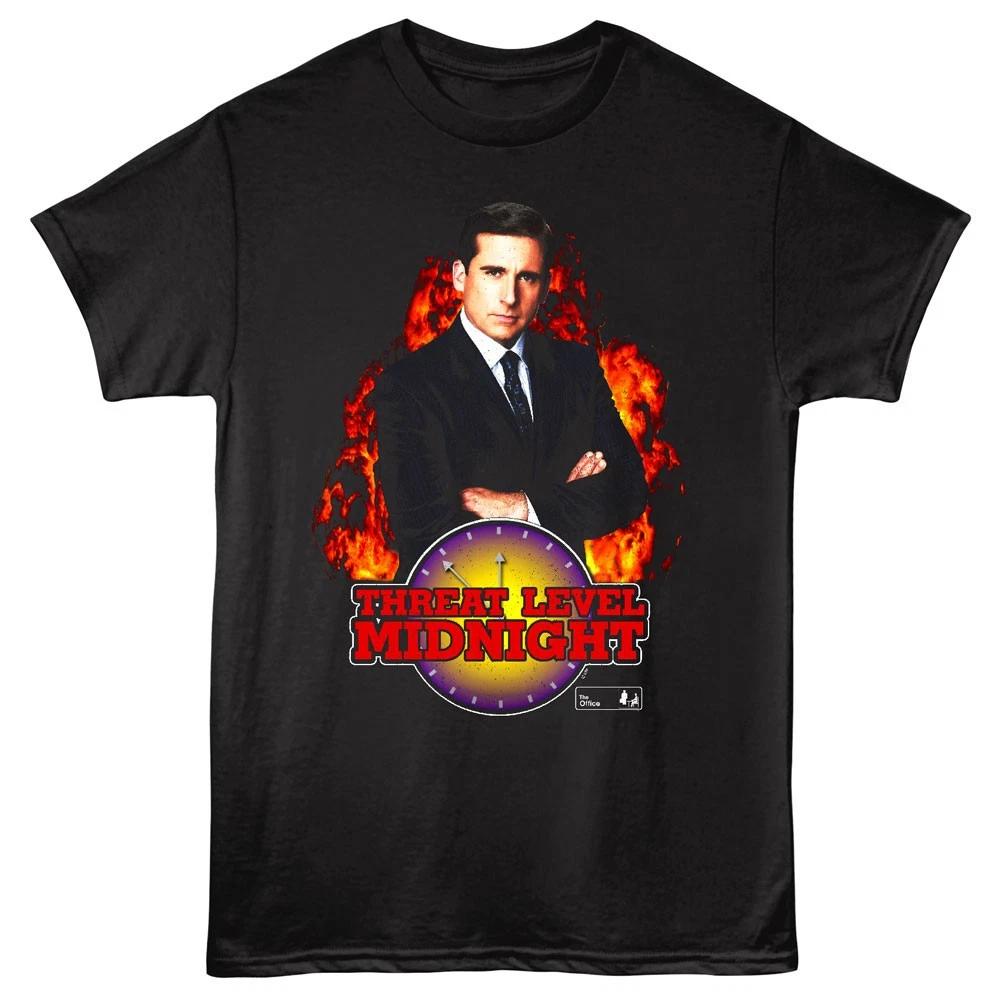 The Office TV Show Michael Threat Level Midnight Men's T shirt