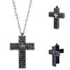 Squid Necklace Set, Cross Shaped Necklace With Compartment, Necklace With Old Cross Pendant, Necklace With  Cross Shaped Necklace Pendant Desig